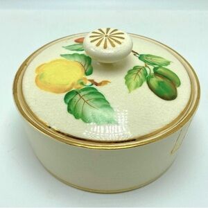 Vintage Rossetti Handcrafted Occupied Japan Covered Trinket Dish